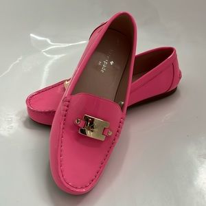Kate Spade pink Loafers, size 8